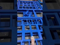 Tampilan Detail dari Dual-Axis Linked Side Slip Tester untuk kendaraan