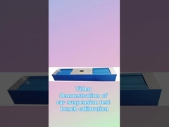 Demonstrasi video kalibrasi penggantungan mobil di testbench