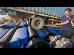 CTDCG-15 Otomotif Mobil Tiga sumbu enam roller Kendaraan Chassis Dinamometer tenaga kuda dinamometer