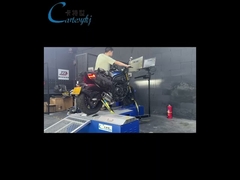 Dinamometer sepeda motor dua roda mengevaluasi kinerja mesin sepeda motor