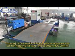 Garis uji kendaraan bergerak Cartesykj untuk semua kendaraan