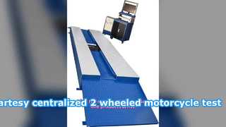 Video jalur uji sepeda motor roda 2 terpusat Cartesy