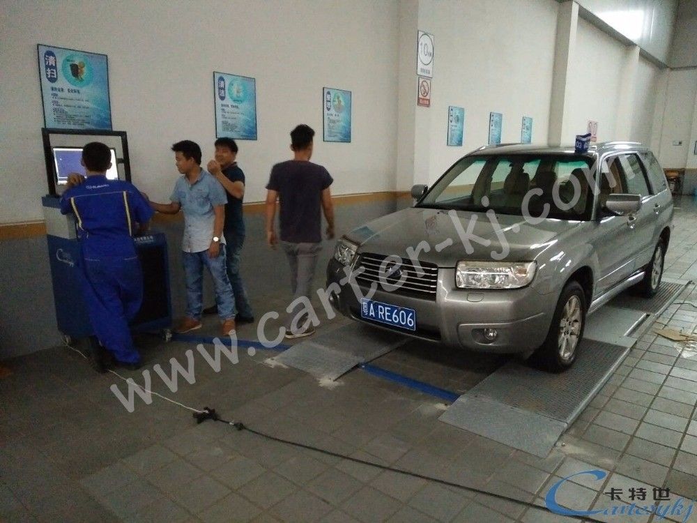 Garis Uji Pelat Ultra Datar Tegangan 220V untuk Uji Beban Rem Mobil Uji Beban Sideslip