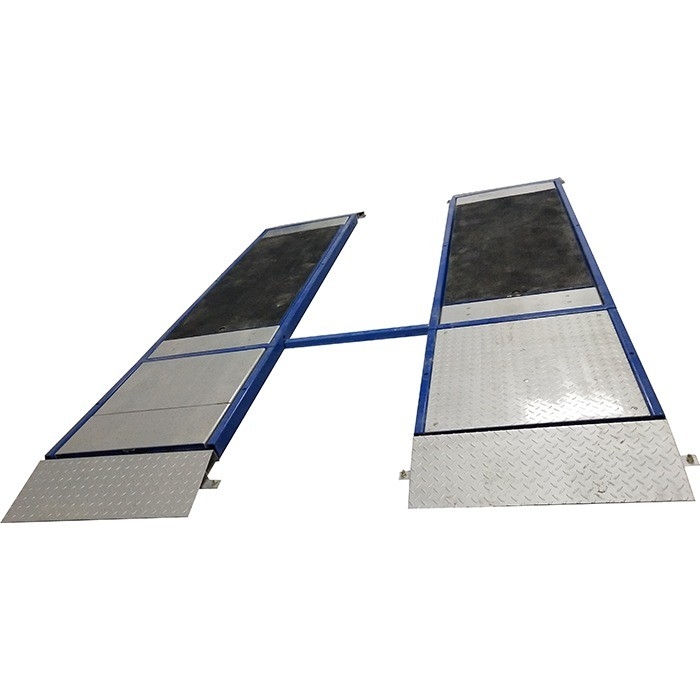 2CTHPB-3B Luxury Flat Plate Brake Tester Peralatan Pemeriksaan Kendaraan Mesin Pengerjaan