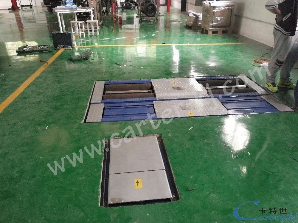 AC380V±10% Tegangan 4T Car Load Suspension Performance Tester untuk Kompatibilitas luas