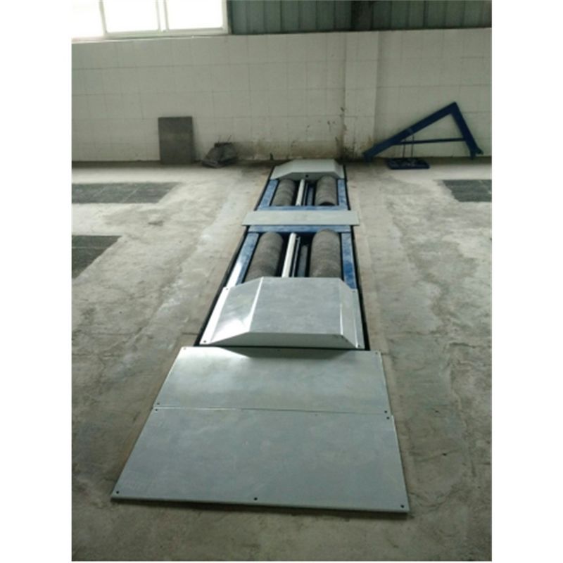 Penguji Rem Otomotif Tipe Gaya Berlawanan Roller dengan Beban Gandar CTFZ-10B Pemasangan Kendaraan 10T