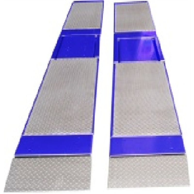 BMW Europe Car Fitment 2004-2008 Ultra Flat Plate Brake Tester Jalur Uji Kendaraan