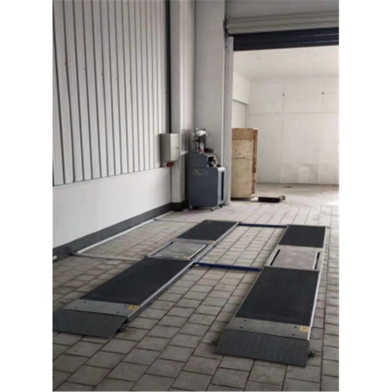 BMW Europe Car Fitment 2004-2008 Ultra Flat Plate Brake Tester Jalur Uji Kendaraan