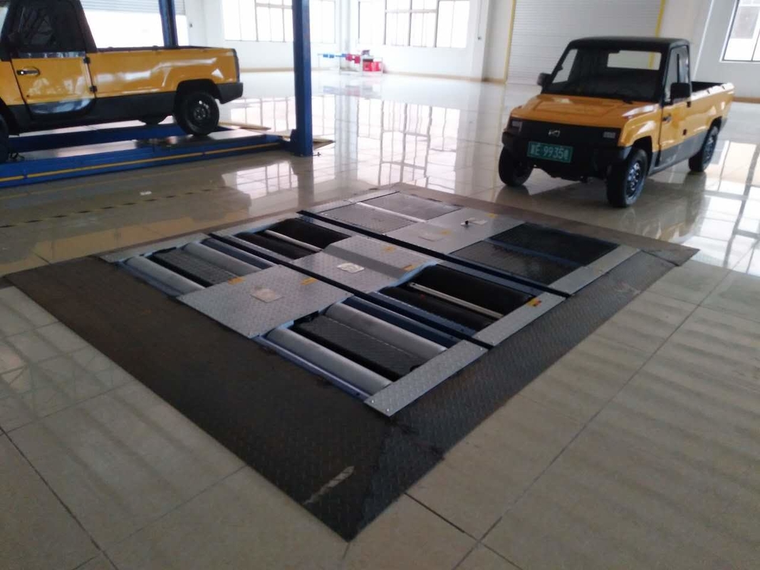 CTGT-3-3C Roller Trinity Vehicle Test Line Roller Vlt Brake Tester dengan Asil Load Double Plate