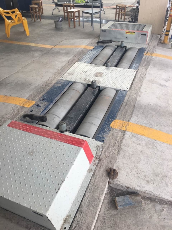 13t Beban CTDCG-13 Kendaraan Chassis Dinamometer Kendaraan Dinamometer Kendaraan Test Line Untuk Emisi Konsumsi Bahan Bakar