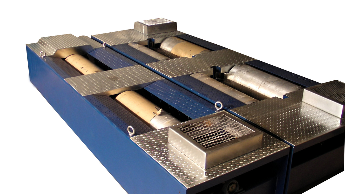 13t Beban CTDCG-13 Kendaraan Chassis Dinamometer Kendaraan Dinamometer Kendaraan Test Line Untuk Emisi Konsumsi Bahan Bakar