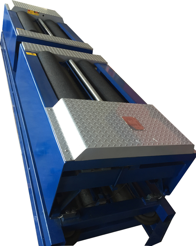 Peralatan Pemeriksaan Kendaraan CTFZ-15JZ Roller Brake Tester Force Opposite Type Automobile Brake Tester With Lift