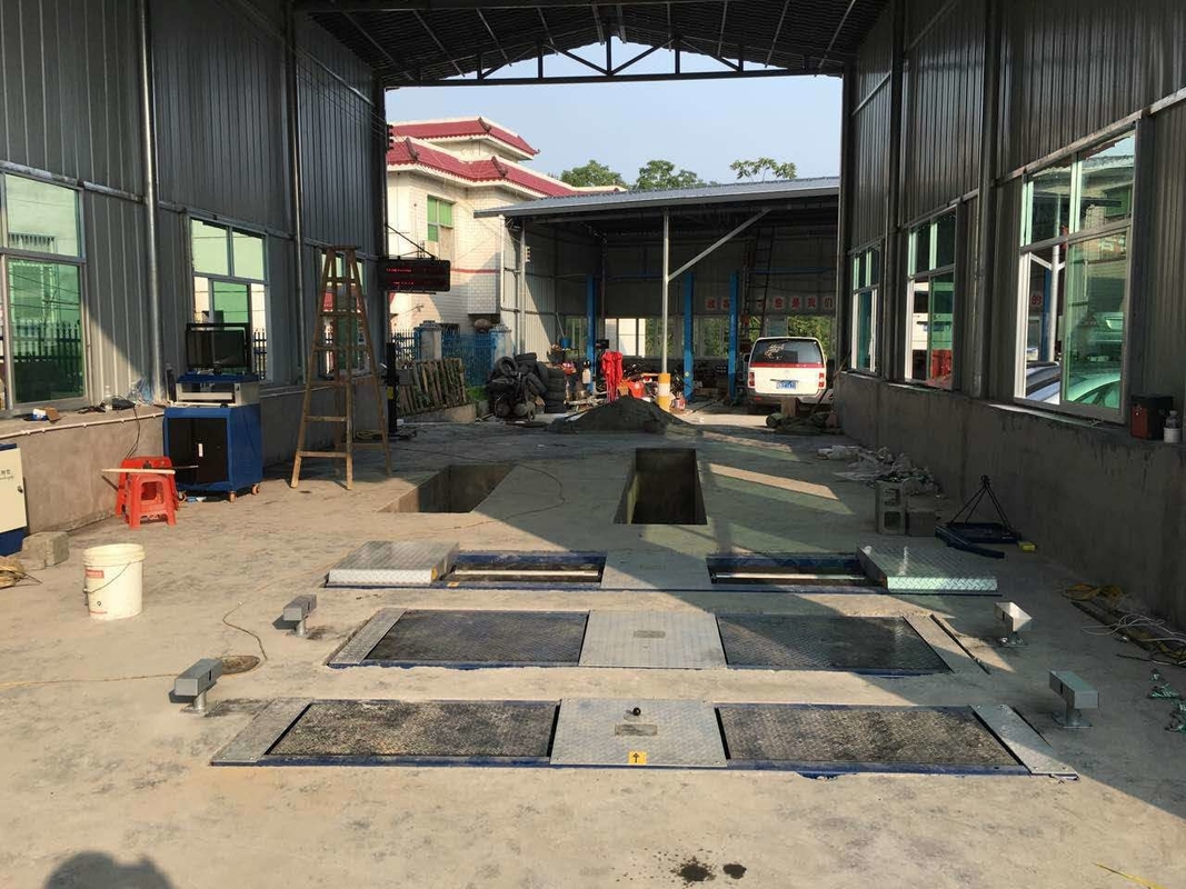 CT-EWR Jalur Uji Kendaraan Otomatis Seluruhnya Jalur Pemeliharaan Mobil Tingkat 2 Keakuratan Tinggi