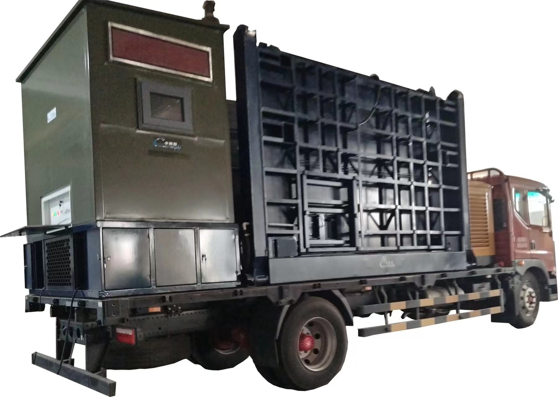 CT-21 Fasilitas Inspeksi Kendaraan Mobile MVIF Stasiun Uji Kendaraan Untuk Kendaraan Mobile Tugas Berat
