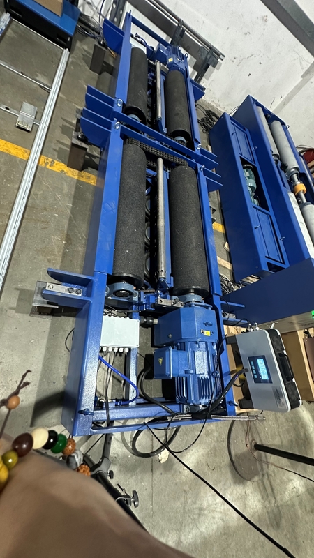 Roller Opposite Forces Type Roller Brake Tester Mobile Brake Tester dengan beban poros CTFZ-15B Fitting Kendaraan 15T