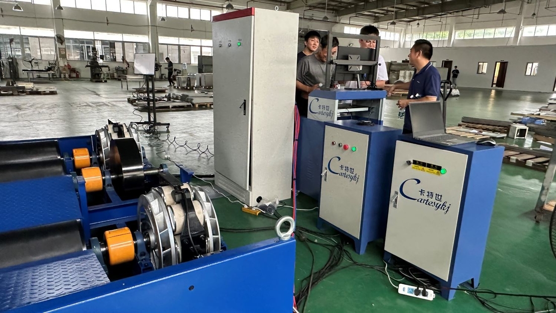 CTDCG-15 Otomotif Mobil Tiga sumbu enam roller Kendaraan Chassis Dinamometer tenaga kuda dinamometer