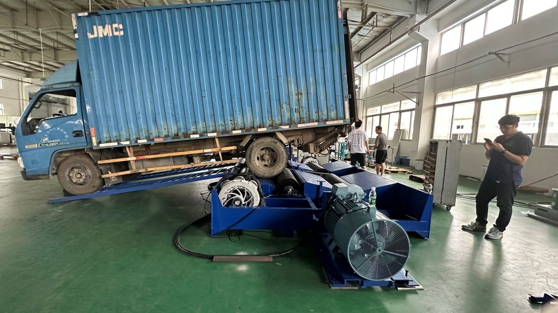 CTDCG-15 Otomotif Mobil Tiga sumbu enam roller Kendaraan Chassis Dinamometer tenaga kuda dinamometer