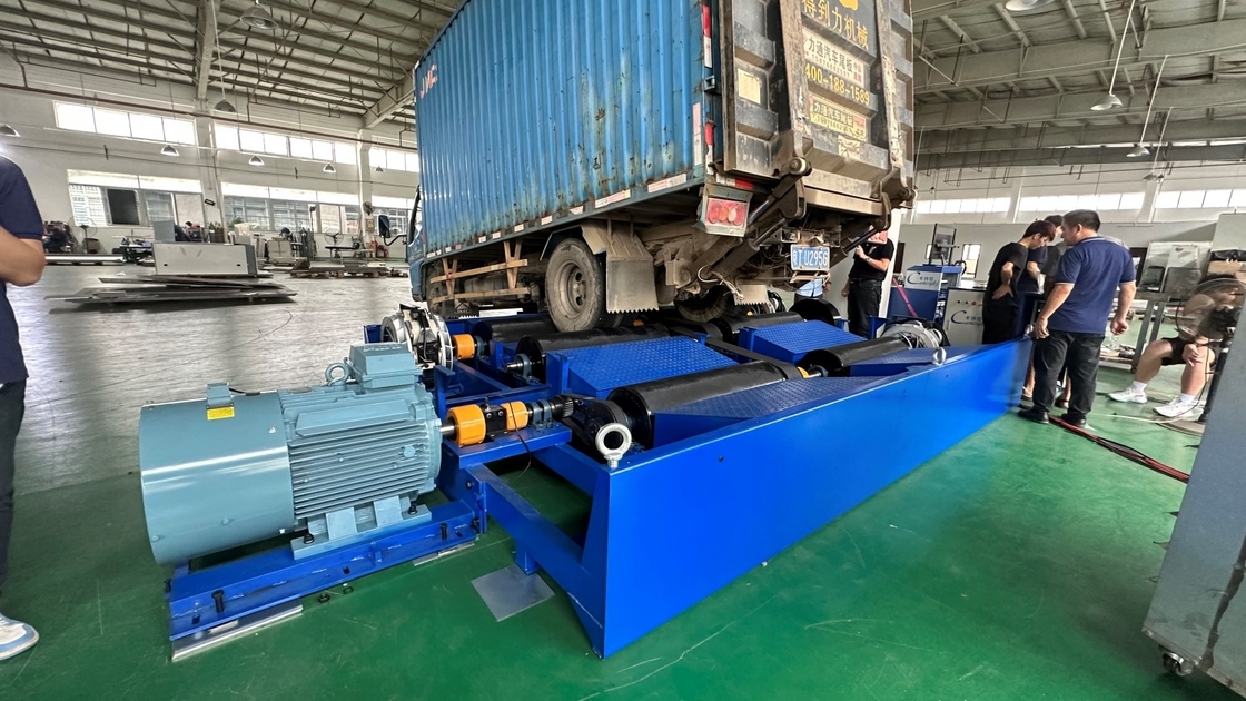 CTDCG-15 Otomotif Mobil Tiga sumbu enam roller Kendaraan Chassis Dinamometer tenaga kuda dinamometer