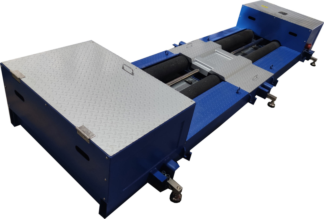 CTZD-7500M Portable Movable Truck Roller Brake Tester Untuk Kendaraan 10T Vehicle Test Line Peralatan Pemeriksaan Kendaraan