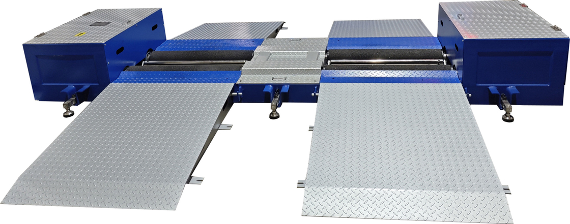 CTZD-9500M 15T Roller Mobile Brake Tester Bench Portable Transportable Roller Untuk Truk