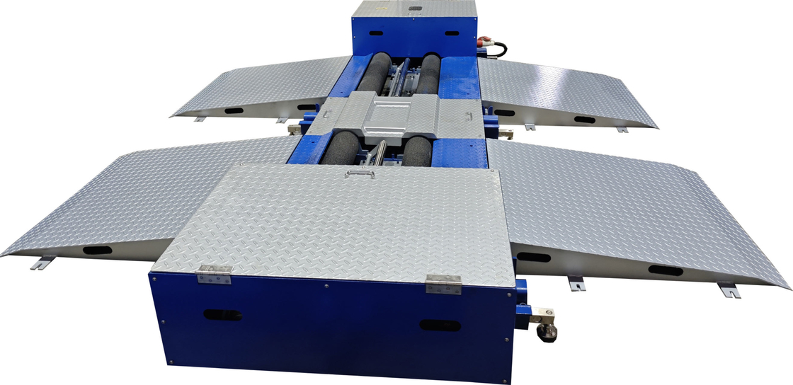 CTZD-9500M 15T Roller Mobile Brake Tester Bench Portable Transportable Roller Untuk Truk