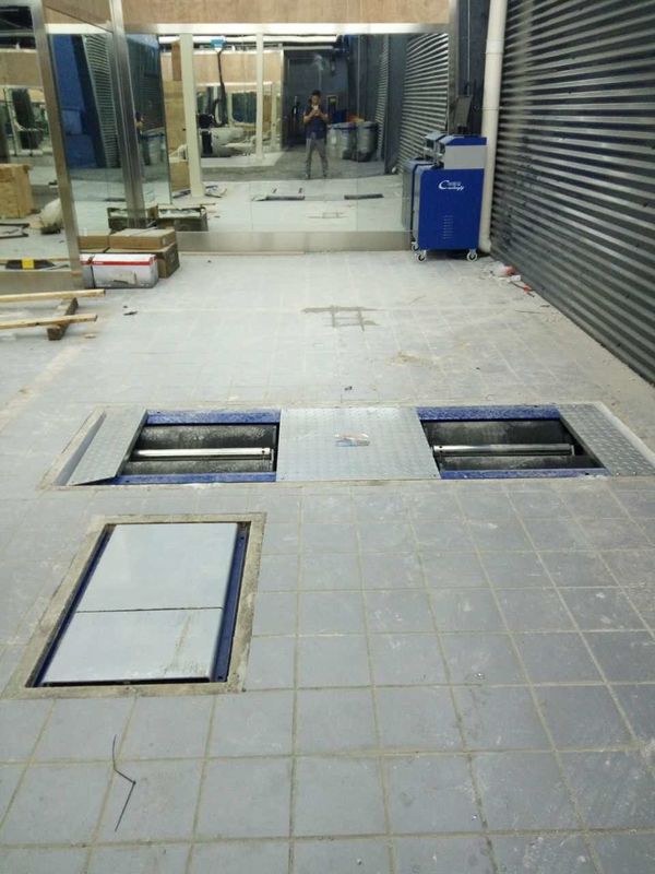 Merek Cartesy CTGT-3-3C Roller Trinity Vehicle Test Line Roller Brake Tester dengan Beban Gandar Pelat Tunggal Sisi Slip Tester untuk Kendaraan Ringan