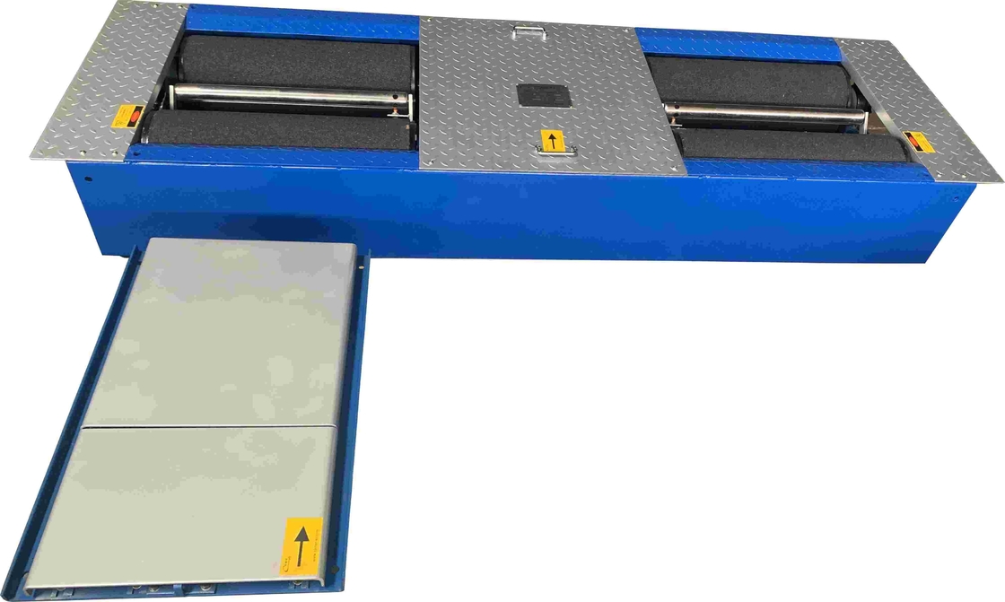 CTGT-3-3C Roller Trinity Vehicle Test Line Roller Vlt Brake Tester dengan beban poros plat tunggal