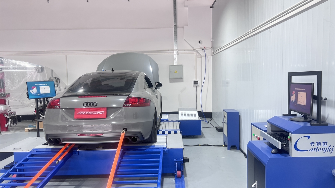 Jalur Uji Kendaraan Otomatis CTDCG-3-4WDA Chassis Kendaraan Dinamometer mesin tenaga kuda