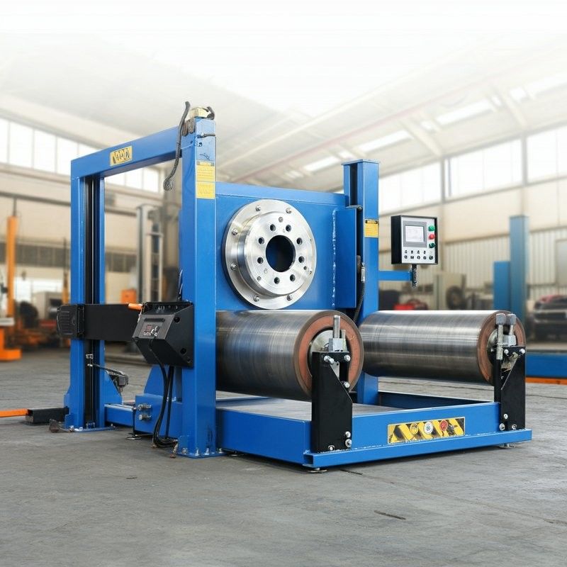 Penguji Rem Roller Truk Bergerak Portabel Untuk Kendaraan 4WD Kapasitas 10T Jalur Uji Kendaraan Peralatan Inspeksi Kendaraan