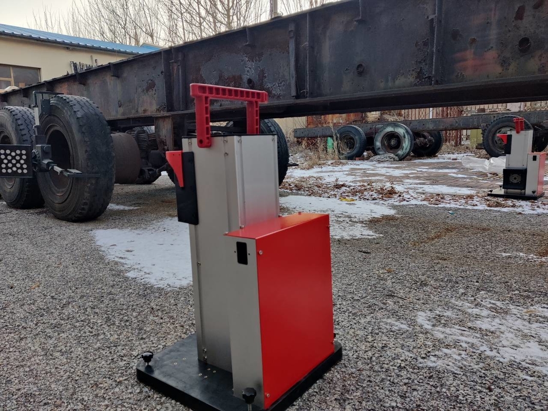 Cartesykj Portable mobile 3D wheel alignment untuk kedua mobil & truk 3 teknologi kamera