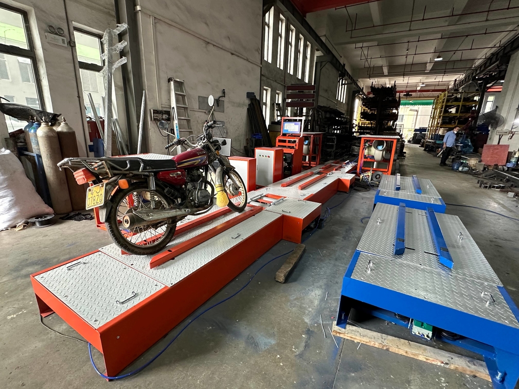 CTMT-300B Penguji Sepeda Motor Komprehensif Disesuaikan dengan tiga kipas pendingin 3000 watt yang dirancang khusus untuk beroperasi di bawah tanah