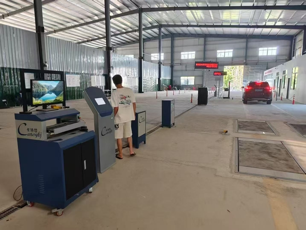 4CTPB-3-4 Plate Brake Tester Peralatan Pemeriksaan Kendaraan Uji Kekuatan rem