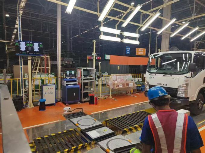 CTZJ - 10 Penguji sudut kemudi kendaraan Peralatan inspeksi kendaraan untuk truk dan mobil dengan sistem kontrol industri