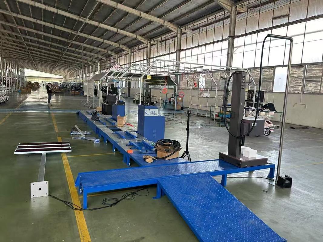 CTMT-300 Motorcycle (EV) tester untuk dua roda Motorcycle safety performance test line