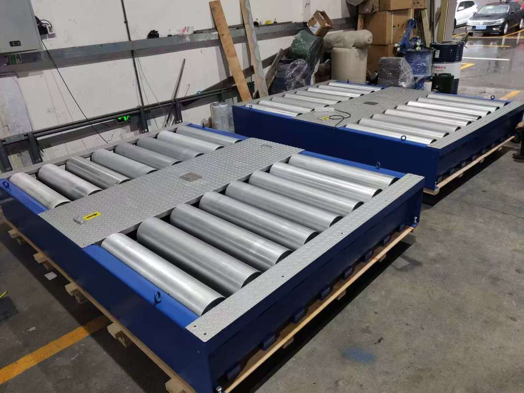 Cartesy Pneumati CTZG-15 Free Roller for Vehicle Inspection Equipment dengan kapasitas 15T, tahan korosi dan penguncian pneumatik