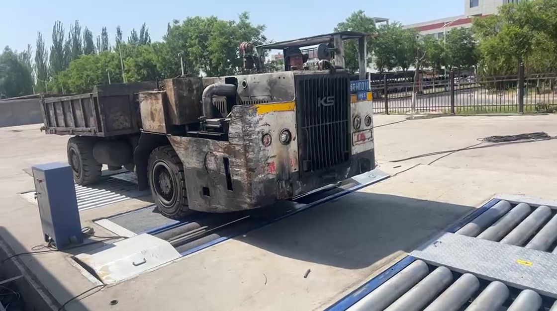 Cartesy Pneumati CTZG-15 Free Roller for Vehicle Inspection Equipment dengan kapasitas 15T, tahan korosi dan penguncian pneumatik