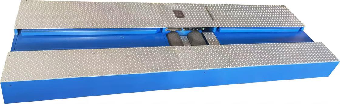 Bangku pengujian terpusat sepeda motor roda 2 Cartesykj, jalur pengujian sepeda motor, peralatan inspeksi kendaraan, kapasitas 750KG