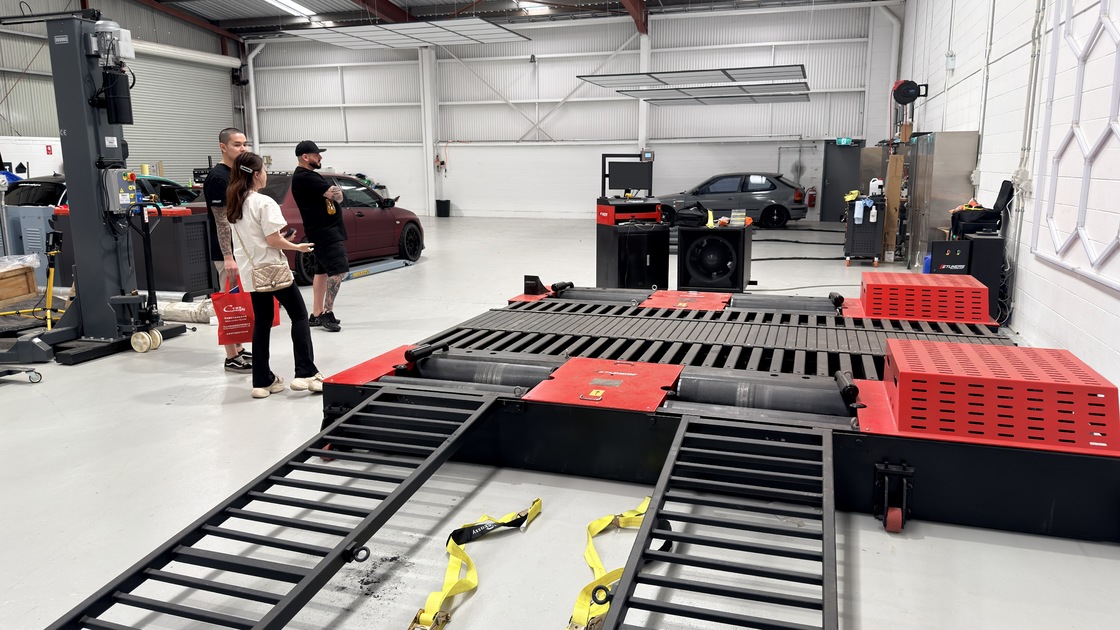 Cartesykj Australia  4WD 1000hp Vehicle Chassis Dynamometer horse power machine Vehicle Test Lane  Vehicle inspection equipments