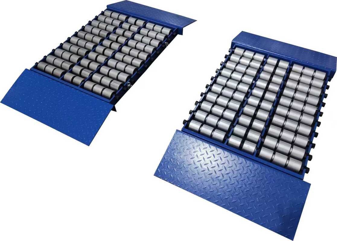 Cartesykj Peralatan Pemeriksaan Kendaraan Perangkat bantu untuk kendaraan tugas berat 4AWD Portable Free Roller work for brake tester speedometer tester