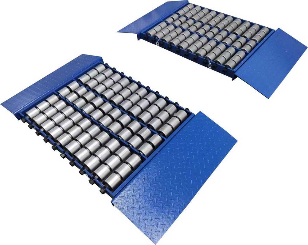 Cartesykj Peralatan Pemeriksaan Kendaraan Perangkat bantu untuk kendaraan tugas berat 4AWD Portable Free Roller work for brake tester speedometer tester