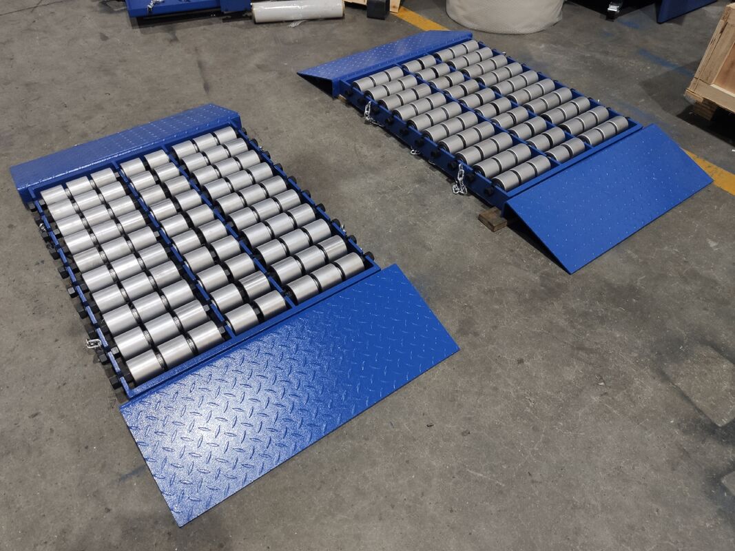 Cartesykj Peralatan Pemeriksaan Kendaraan Perangkat bantu untuk kendaraan tugas berat 4AWD Portable Free Roller work for brake tester speedometer tester