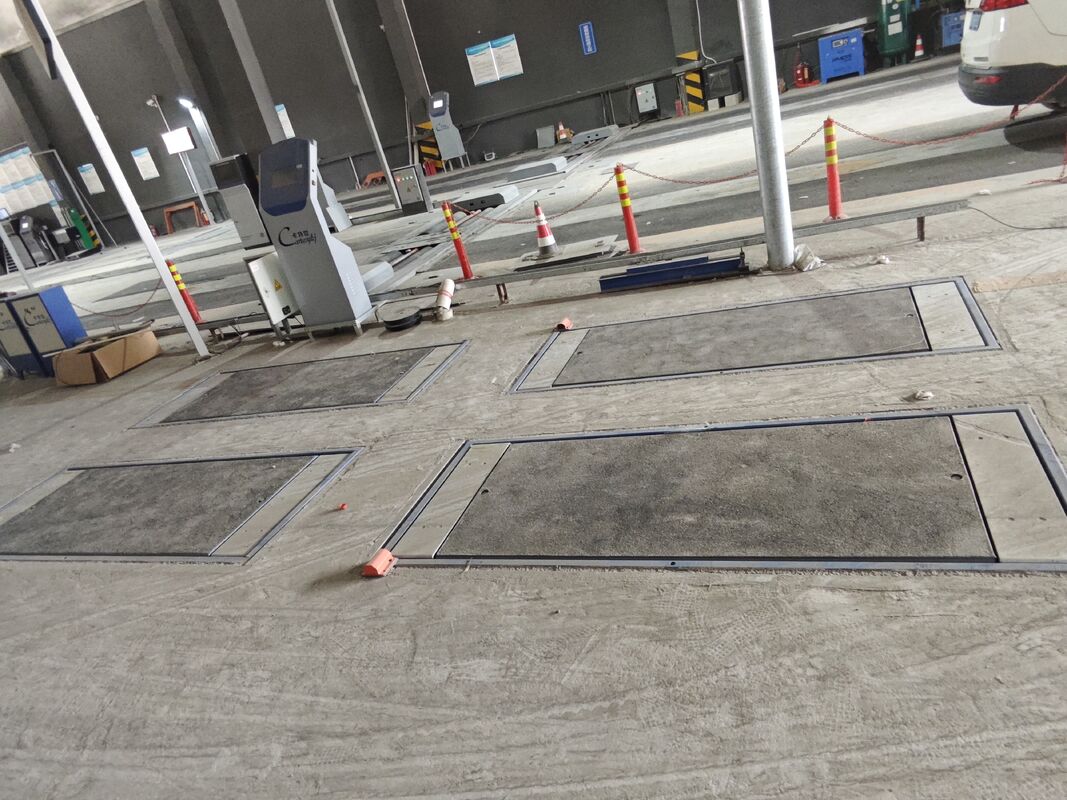 4CTPB-3-4 Plate Brake Tester Peralatan Pemeriksaan Kendaraan Uji Kekuatan rem