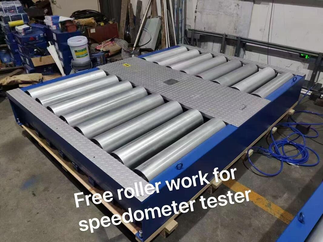 Cartesy Pneumati CTZG-15 Free Roller for Vehicle Inspection Equipment dengan kapasitas 15T, tahan korosi dan penguncian pneumatik