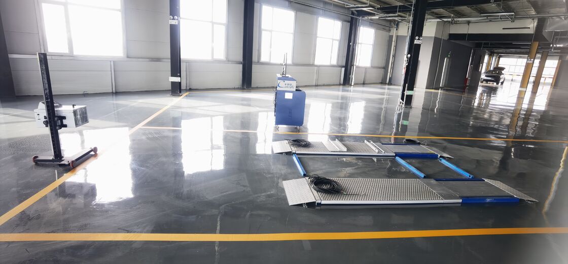 Penguji Rem Pelat Ultra Datar Kapasitas 4T untuk Truk dengan Berat Gandar Maks 10.000kg