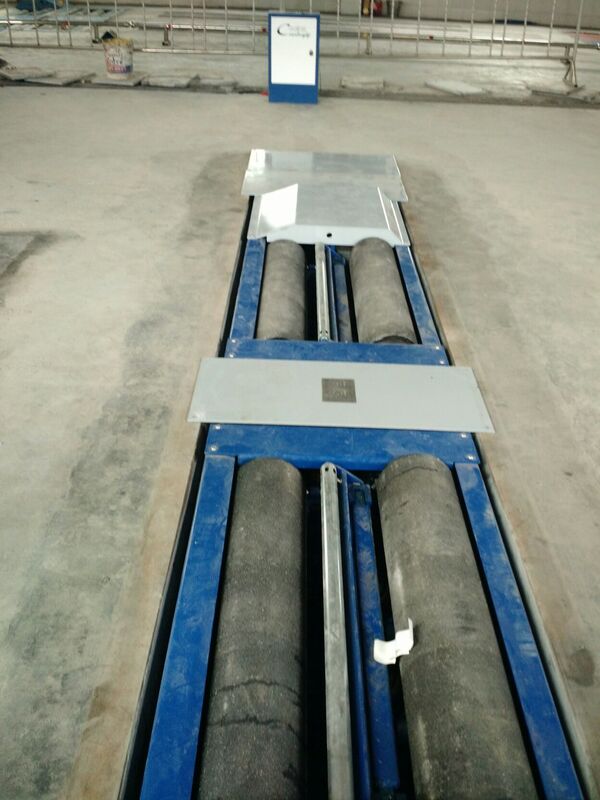 Cartesykj brand CTFZ-13B Roller Brake tester Opposite Forces Tester With Axle Load Fitment 15T Vehicle Car Brake Rollers