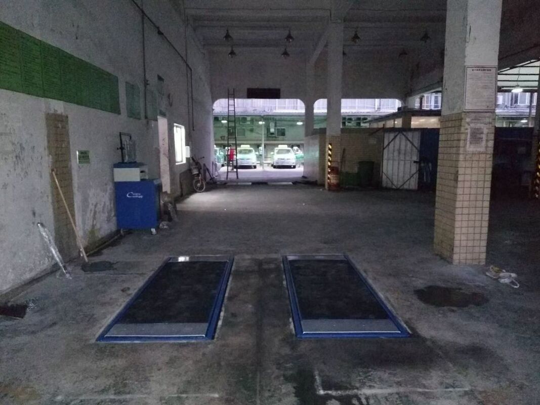 Cartesykj Penguji Rem Datar Mewah 3T 10T 15T Peralatan Inspeksi Kendaraan Jalur Uji Kendaraan 2CTPB-13 dengan Penguji Rem Beban Poros Suspensi Slip Samping