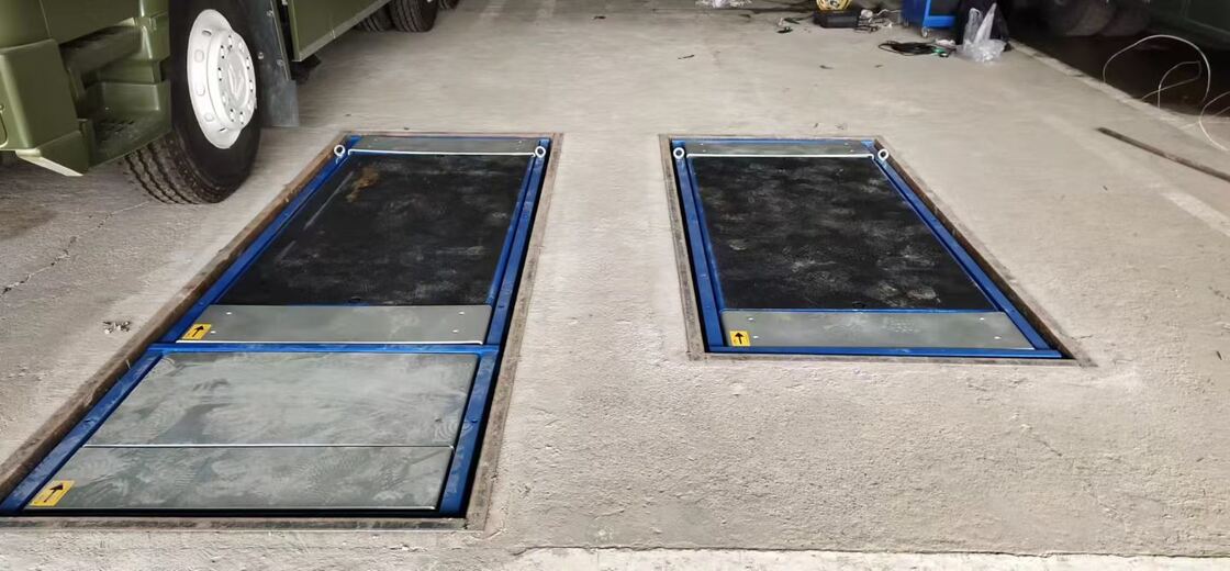 Cartesykj Penguji Rem Datar Mewah 3T 10T 15T Peralatan Inspeksi Kendaraan Jalur Uji Kendaraan 2CTPB-13 dengan Penguji Rem Beban Poros Suspensi Slip Samping