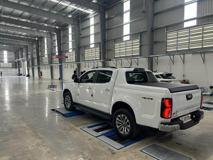 Merek Cartesy CTGT-3-3C Roller Trinity Vehicle Test Line Roller Brake Tester dengan Beban Gandar Pelat Tunggal Sisi Slip Tester untuk Kendaraan Ringan