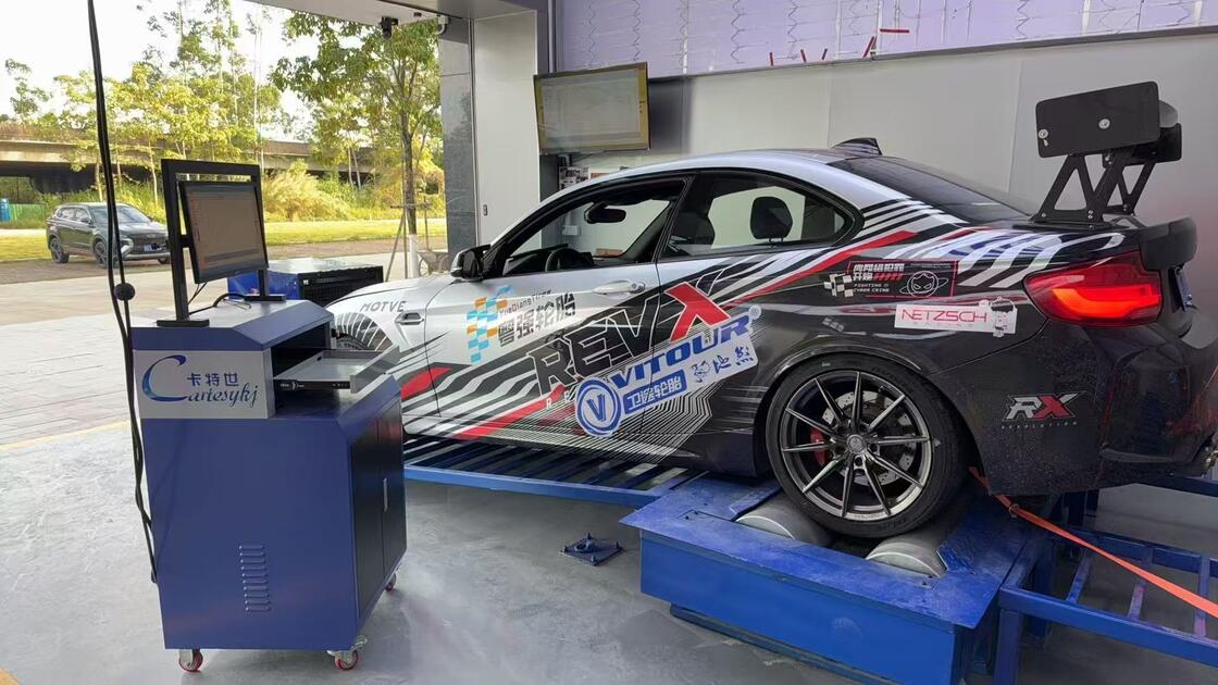 4t beban kendaraan Chassis Dynamometer dengan 160kW Daya Absorpsi Maksimum dan 3000kg Maximum Axle-Load untuk Automotive Performance Testing