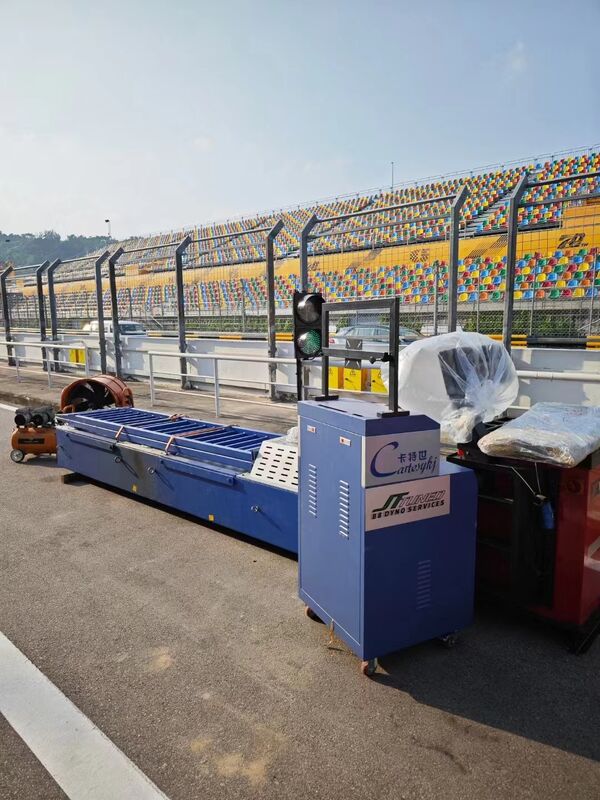 4t beban kendaraan Chassis Dynamometer dengan 160kW Daya Absorpsi Maksimum dan 3000kg Maximum Axle-Load untuk Automotive Performance Testing